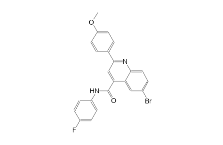 6-bromo-N-(4-fluorophenyl)-2-(4-methoxyphenyl)-4-quinolinecarboxamide