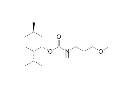 (3-Methoxy-propyl)-carbamicacid (1S,2S,5R)-2-isopropyl-5-methyl-cyclohexylester