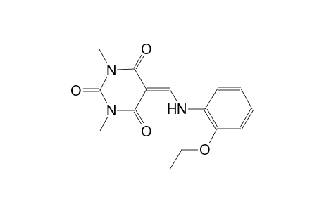 5-[(2-ethoxyanilino)methylene]-1,3-dimethyl-2,4,6(1H,3H,5H)-pyrimidinetrione