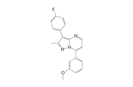 3-(4-fluorophenyl)-7-(3-methoxyphenyl)-2-methylpyrazolo[1,5-a]pyrimidine