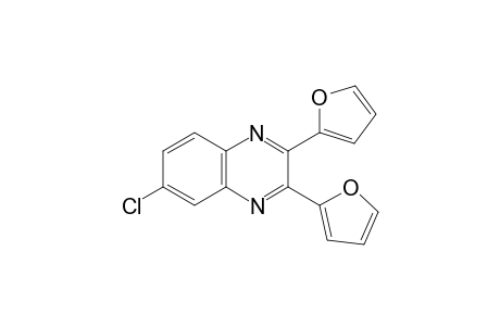 6-chloro-2,3-di(furan-2-yl)quinoxaline