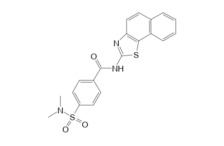 4-Dimethylsulfamoyl-N-naphtho[2,1-d]thiazol-2-yl-benzamide