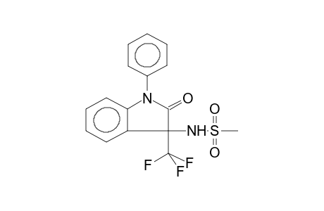 3-TRIFLUOROMETHYL-3-METHANSULPHAMIDO-N-PHENYLINDOLIN-2-ONE