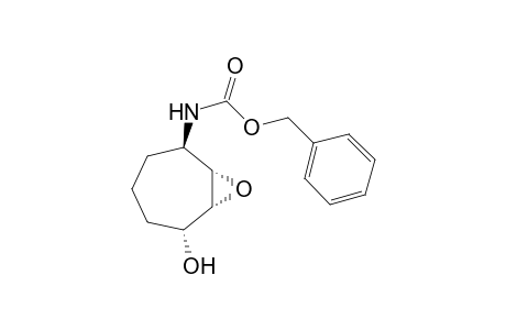 1.alpha.-Hydroxy-2.alpha.,3.alpha.-epoxy-4.beta.-[(benzyloxycarbonyl)amino]cycloheptane