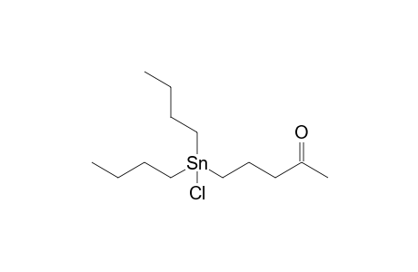 Chloro(4-oxopentyl)dibutylstannane
