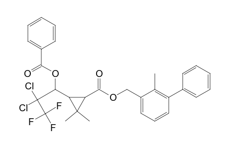 (2-methyl-3-phenylphenyl)methyl 3-(1-benzoyloxy-2,2-dichloro-3,3,3-trifluoropropyl)-2,2-dimethylcyclopropanecarboxylate