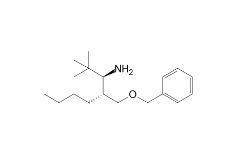 (3S,4R)-2,2-dimethyl-4-(phenylmethoxymethyl)-3-octanamine