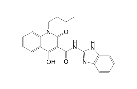 N-(1H-benzimidazol-2-yl)-1-butyl-4-hydroxy-2-oxo-1,2-dihydro-3-quinolinecarboxamide