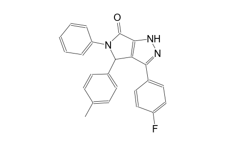 3-(4-fluorophenyl)-4-(4-methylphenyl)-5-phenyl-4,5-dihydropyrrolo[3,4-c]pyrazol-6(1H)-one