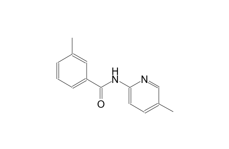 3-methyl-N-(5-methyl-2-pyridinyl)benzamide