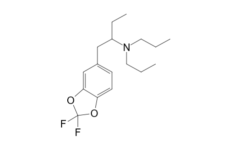 N,N-Dipropyl-[3,4-(difluoromethylene)dioxyphenyl]butan-2-amine