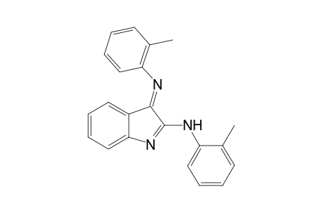 N-(2-methylphenyl)-2-(2-methylphenyl)imino-3-indolamine