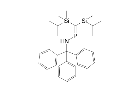 P-Triphenylmethylamino[bis(isopropyldimethylsilyl)methylene]-phosphane