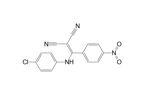 1-p-chloroanilino-2,2-dicyano-1-p-nitrophenylethene