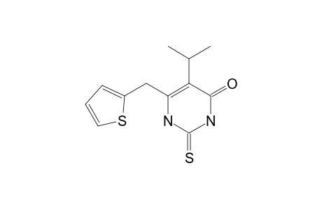2,3-DIHYDRO-5-ISOPROPYL-6-(THIEN-2-YL-METHYL)-2-THIOXOPYRIMIDIN-4(1H)-ONE