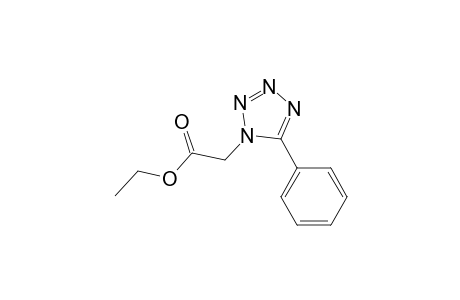 2-(5-phenyl-1-tetrazolyl)acetic acid ethyl ester