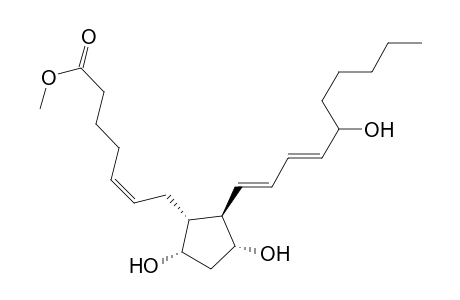 7-[3,5-dihydroxy-2-(5-hydroxy-1,3-decadienyl)cyclopentyl]-5-heptenoicacid, methyl ester, [1alpha(Z),2beta(1E,3E,5S),3alpha,5alpha]-