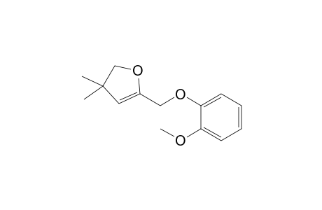 5-[(2-methoxyphenoxy)methyl]-3,3-dimethyl-2H-furan