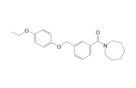 1-{3-[(4-ethoxyphenoxy)methyl]benzoyl}hexahydro-1H-azepine