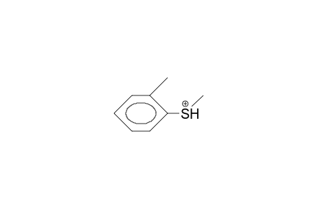 Methyl-(2-tolyl)-sulfonium cation