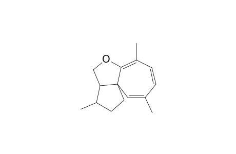 1H-Cyclohepta[b]cyclopenta[c]furan, 2,3,3a,4-tetrahydro-3,6,9-trimethyl-