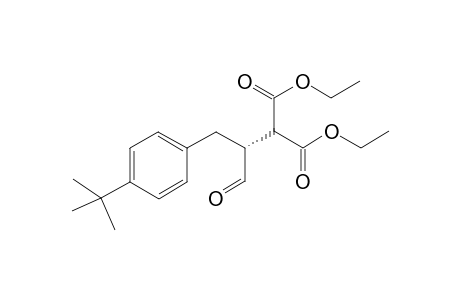 (R)-diethyl 2-(1-(4-(tert-butyl)phenyl)-3-oxopropan-2-yl)malonate