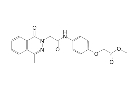 acetic acid, [4-[[(4-methyl-1-oxo-2(1H)-phthalazinyl)acetyl]amino]phenoxy]-, methyl ester