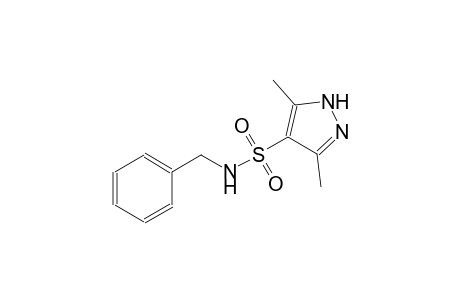 N-benzyl-3,5-dimethyl-1H-pyrazole-4-sulfonamide