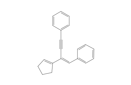 (Z)-(2-(Cyclopent-2-enyl)but-1-en-3-yne-1,4-diyl)dibenzene