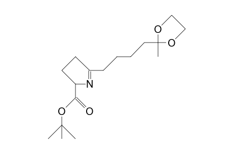 (R)-5-(4-[2-Methyl-1,3-dioxolan-2-yl]-butyl)-1,5-dehydro-proline tert-butyl ester