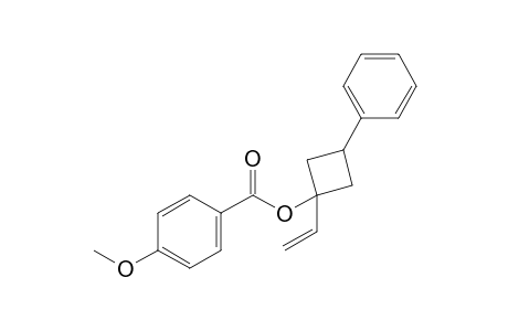 3-Phenyl-1-vinylcyclobutyl 4-methoxybenzoate