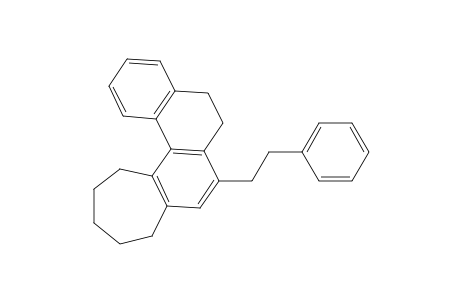 7-Phenethyl-6,9,10,11,12,13-hexahydro-5H-cyclohepta[c]phenanthrene