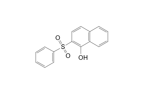1-Naphthalenol, 2-(phenylsulfonyl)-