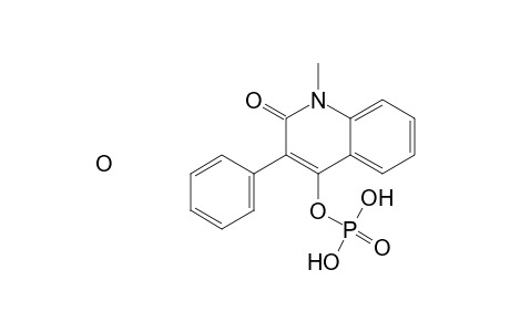 1,2-Dihydro-1-methyl-2-oxo-3-phenylquinolin-4-yl dihydrogenphosphate hydrate