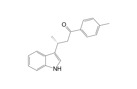 (R)-(+)-3-(1H-Indol-3-yl)-1-p-tolylbutan-1-one