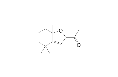 Ethanone, 1-(1a,2,3,5,6a,6b-hexahydro-3,3,6a-trimethyloxireno[g]benzofuran-5-yl)-