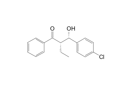 Erythro-2-(Hydroxy-4'-chlorophenylmethyl)-1-phenylbutan-1-one