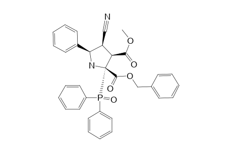 (2-ALPHA,3-ALPHA,4-ALPHA,5-ALPHA)-(+/-)-3-METHYL-2-PHENYLMETHYL-4-CYANO-2-(DIPHENYLPHOSPHINOYL)-5-PHENYL-2,3-PYRROLIDINEDICARBOXYLATE