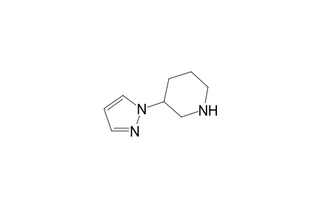 3-(1H-Pyrazol-1-yl)piperidine
