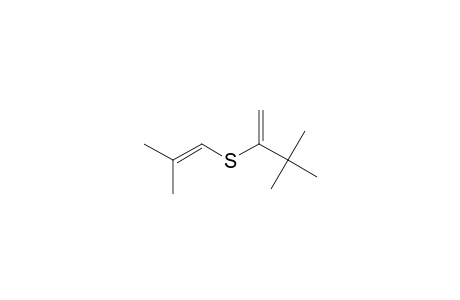 1-Butene, 3,3-dimethyl-2-[(2-methyl-1-propenyl)thio]-