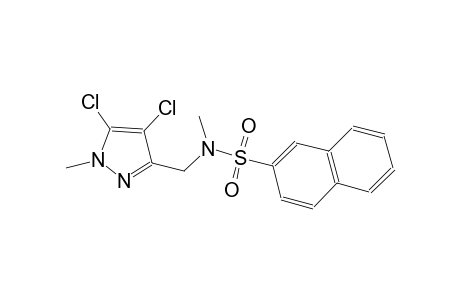 2-naphthalenesulfonamide, N-[(4,5-dichloro-1-methyl-1H-pyrazol-3-yl)methyl]-N-methyl-