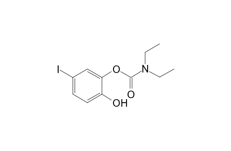 2-Hydroxy-5-iodophenyl diethylcarbamate