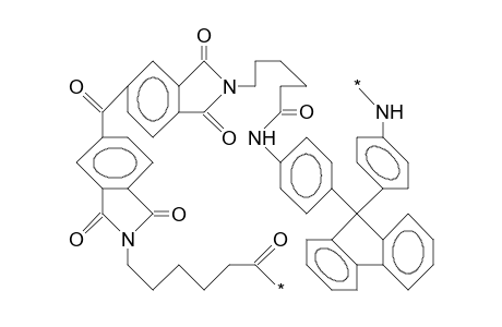 Btaca-fda polyamide-imide fragment