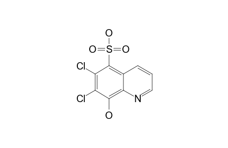 6,7-DICHLORO-8-QUINOLINOL-5-SULFONIC-ACID