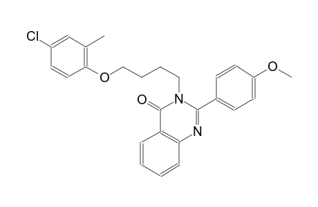3-[4-(4-chloro-2-methylphenoxy)butyl]-2-(4-methoxyphenyl)-4(3H)-quinazolinone