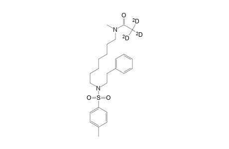 Acetamide-2,2,2-D3, N-methyl-N-[7-[[(4-methylphenyl)sulfonyl](2-phenylethyl)amino]heptyl]-