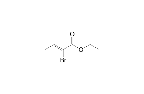 (Z)-2-bromo-2-butenoic acid ethyl ester