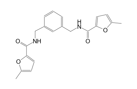 5-methyl-N-(3-{[(5-methyl-2-furoyl)amino]methyl}benzyl)-2-furamide