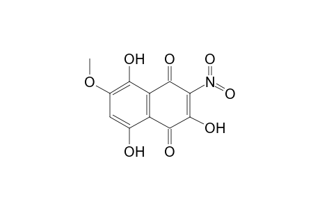 2,5,8-Trihydroxy-6(7)-methoxy-3-nitronaphthalene-1,4-dione