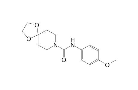 N-(4-methoxyphenyl)-1,4-dioxa-8-azaspiro[4.5]decane-8-carboxamide